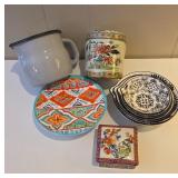 Kitchenware Set with Various Materials