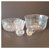 Crystal and Etched Glass Tableware