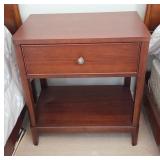 Thomasville Wood Nightstand With Drawer