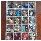 Earrings in Plastic Organizer