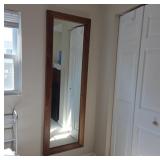 Wall Mirror With Wooden Frame