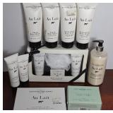 Scottish Fine Soaps Au Lait and Sea Kelp Set