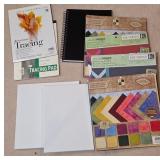 Art Canvases, Pads, and Scrapbook Papers