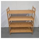 Stackable Bamboo Shelving Unit