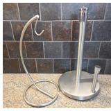 Stainless Steel Paper Towel Holder and Stand