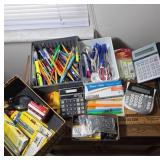 Office Supplies With Tools and Accessories