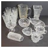Fostoria Cubist Glassware Collection