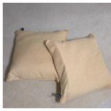 Yellow Outdoor Feather Pillows