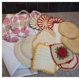 Handcrafted Crochet and Woven Textiles