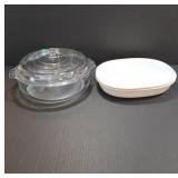 Corningware and Glass Casserole Dishes
