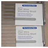 Medium Flat Wire Stacking Shelf
