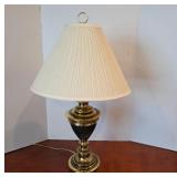 Dark Green and Brass Lamp by Medallion