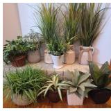 Fake Plants in Containers