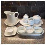 White Ceramic Tableware Collection