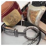 Ladies Belts with Buckle Details