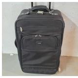 Dakota Black Rolling Luggage Case