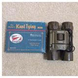 Tasco Binoculars and Knot Tying Kit