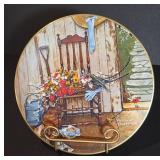 Norman Rockwell 'Spring Flowers' Plate