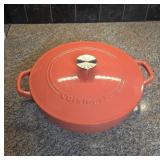 Cuisinart Red Enameled Cast Iron Dutch Oven