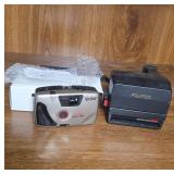 Polaroid 660 And Vivitar LC 600 Cameras