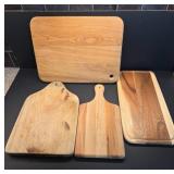 Wooden Cutting Boards with Handle Designs