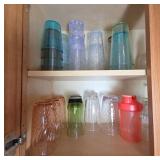 Plastic and Glass Tumblers