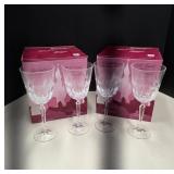 Lead Crystal Wine Glass Set by Cristallerie Zwiese