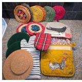 Kitchen and Tabletop Textile and Cork Items