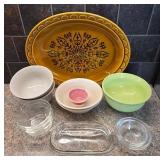 Coventry Castilian Platter and Glassware Set