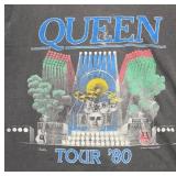 Queen 1980 Tour T-Shirt with Wear