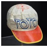Toto Fabric Cap With Red Brim