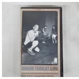 Minor Threat Live at 9:30 Club VHS Tape