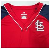 St. Louis Cardinals Shirt XL Red and Navy Fanatic