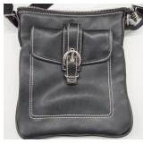 Samsonite Black Crossbody Leather Bag