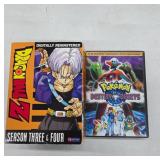 Dragon Ball Z and Pokemon DVD Sets