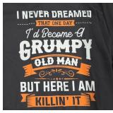 Grumpy Old Man Button-Up Shirt