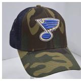 St. Louis Blues Camouflage Reebok Hat