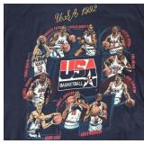 Dream Team USA Basketball 1992 Shirt Nutmeg Mills
