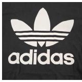 Adidas Black T-Shirt with Trefoil Logo