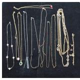 Gold-Tone Jewelry and Beaded Necklaces