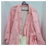 Pink Japanese-Style Costume With Accessories