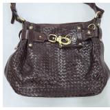 Francesco Biasia Brown Leather Bag