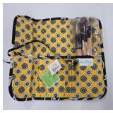 Vera Bradley Brush Roll with Brushes