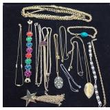 Jewelry in Gold-Tone and Multicolor