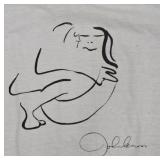 John Lennon Bag One Shirt Screen Stars 1980ï¿½s
