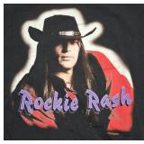 Rockie Rash Black Graphic T-Shirt
