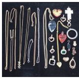 Gold-Tone Chains Jewelry & Pendants