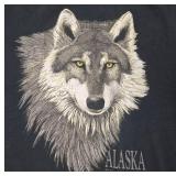 Alaska Wolf T-Shirt Hanes Heavyweight