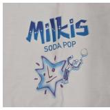 Milkis Soda Pop White T-Shirt, 3XL