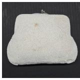 White Beaded Japan-Made Debbie Clutch